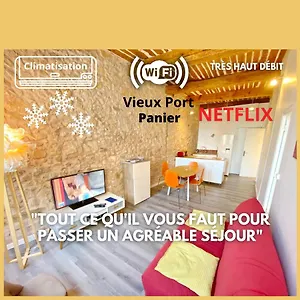 Appartamento Vieux Port Proximite Panier Clim Cachet, Marsiglia